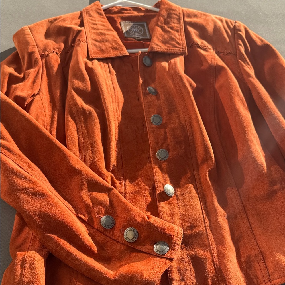 Double D Ranch Rust Suede Blazer - image 5